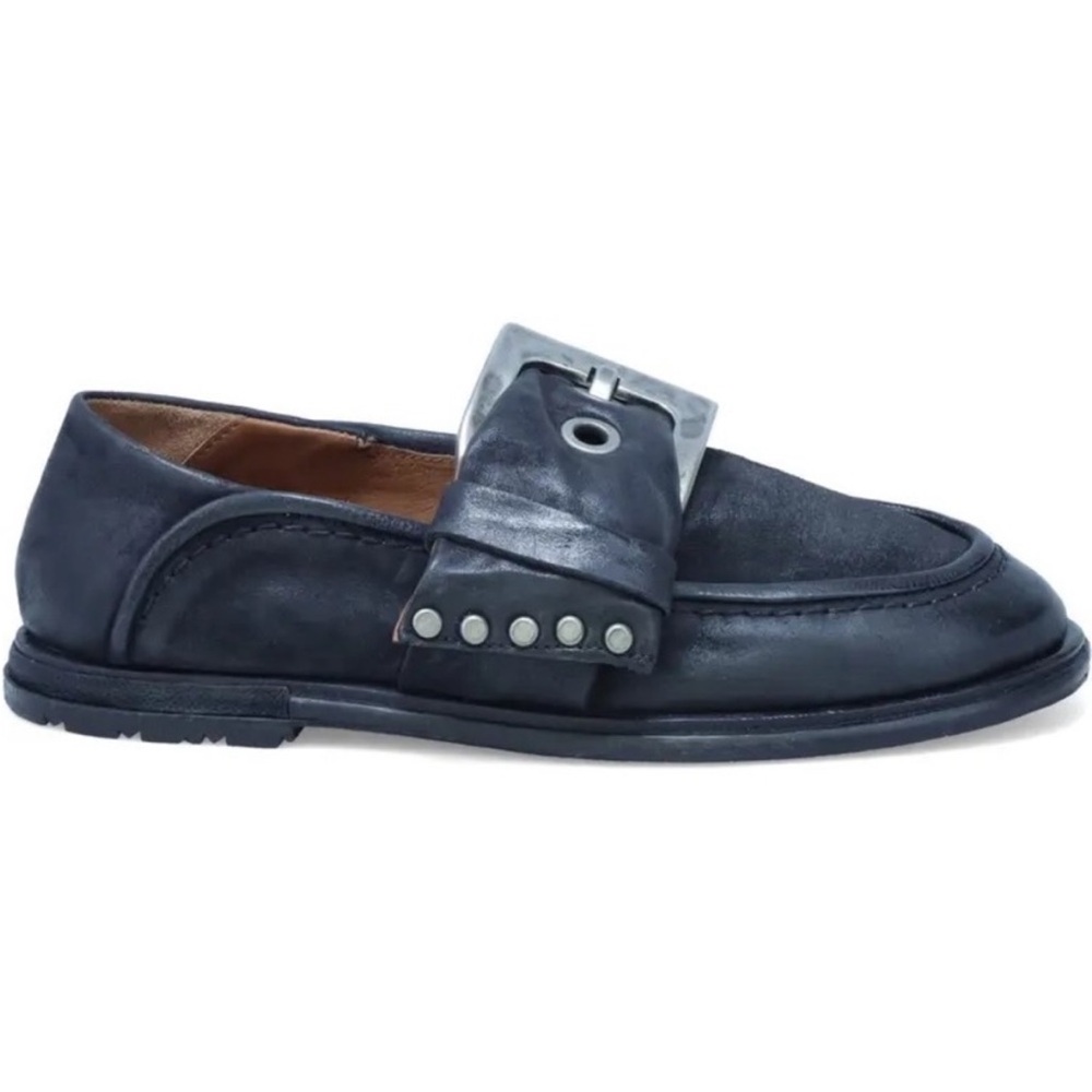A.S.98 Thaine Black Leather Loafers 41 - True to size. - Picture 3 of 9